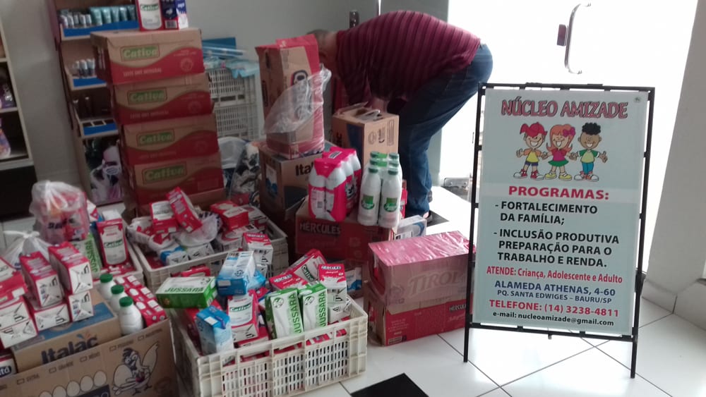 Doação de leite