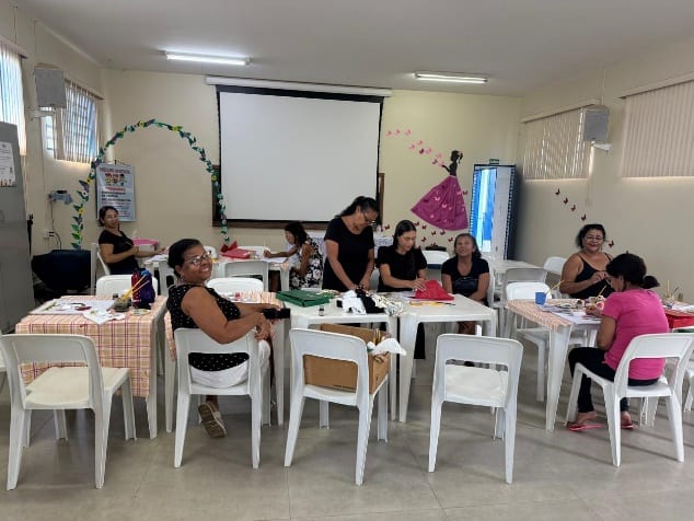Oficina — Pintura em Tecido