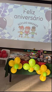 Comemoração dos Aniversariantes do Mês de Junho