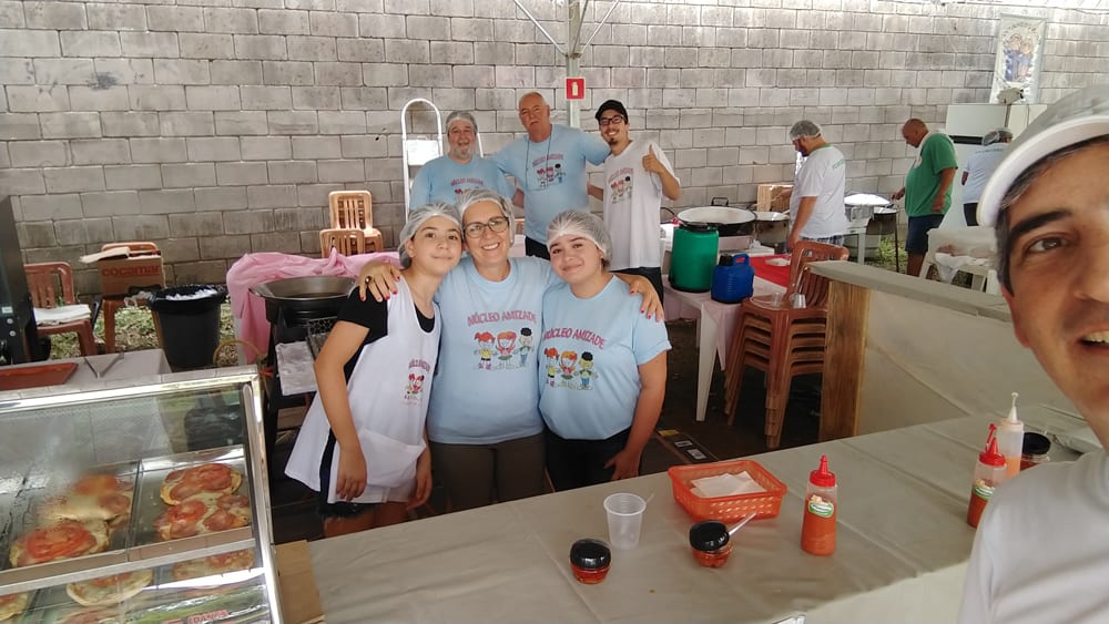 Pizza solidária